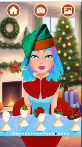 Hair Salon Christmas Party gameplay